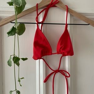 Red Bikini Top